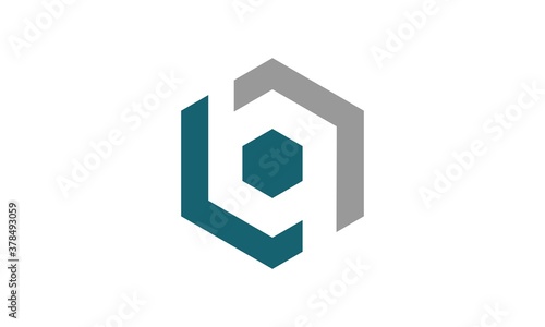cube letter 69 vector