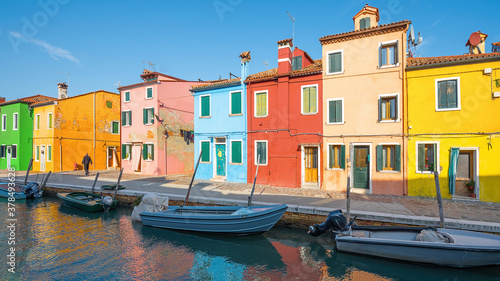 Burano, Italy  : The colourful houses of Burano, Italy © Nick Brundle