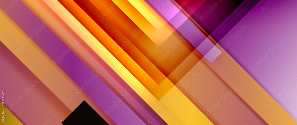 Dynamic lines on fluid color gradient. Trendy geometric abstract background for your text, logo or graphics Dynamic lines on fluid color gradient. Trendy geometric abstract background for your text, logo or graphics