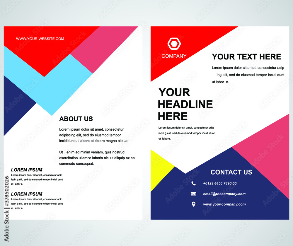 poster flyer pamphlet brochure cover design layout, vector illustration template poster flyer pamphlet brochure cover design layout, vector illustration template