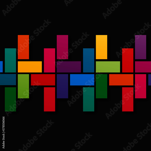 fond abstrait coloré- forme graphique