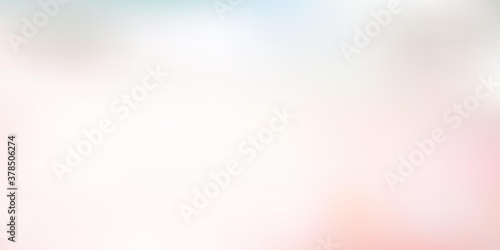 Light pink, green vector abstract blur template.