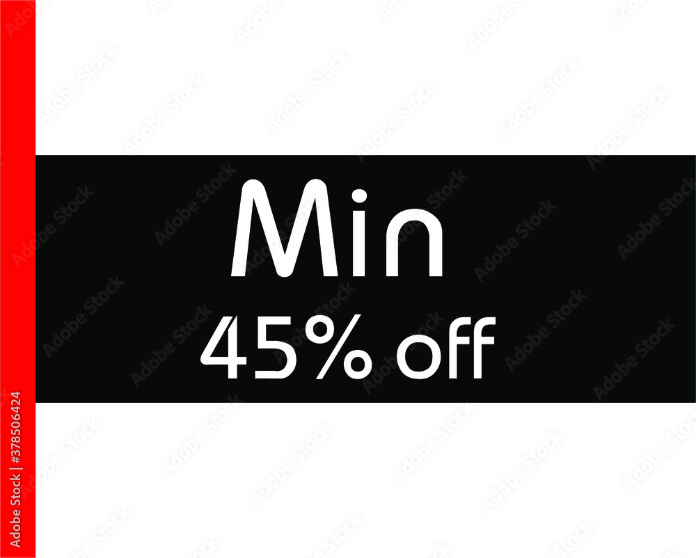 BLACK BACTOR BANNER Min 45% off