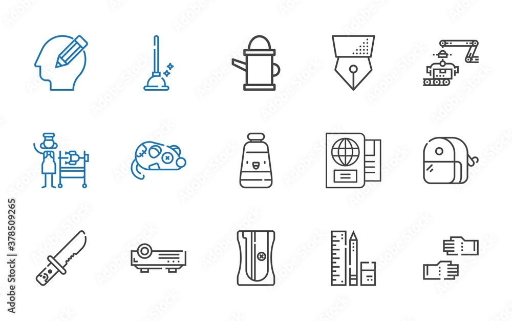 tool icons set tool icons set