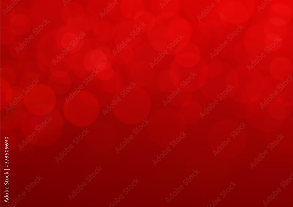 Red bokeh abstract vector background Red bokeh abstract vector background