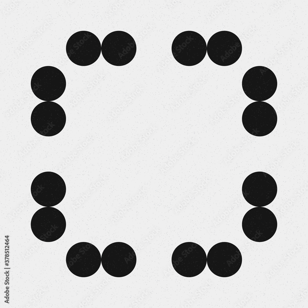 Abstract Cross Pattern Dots Logo generative computational art illustration Abstract Cross Pattern Dots Logo generative computational art illustration