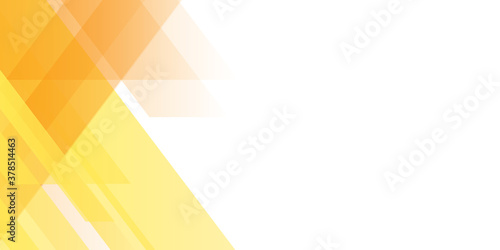 Modern orange yellow white abstract presentation background banner with shiny light