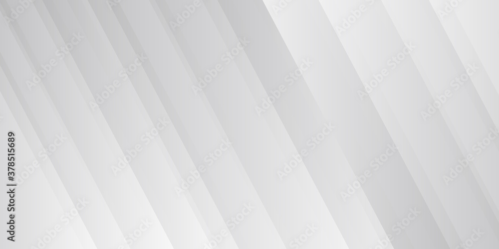 Fototapeta premium Modern white grey abstract presentation background. Grey white abstract background paper shine and layer element vector for presentation design. Suit for business, corporate, institution, party