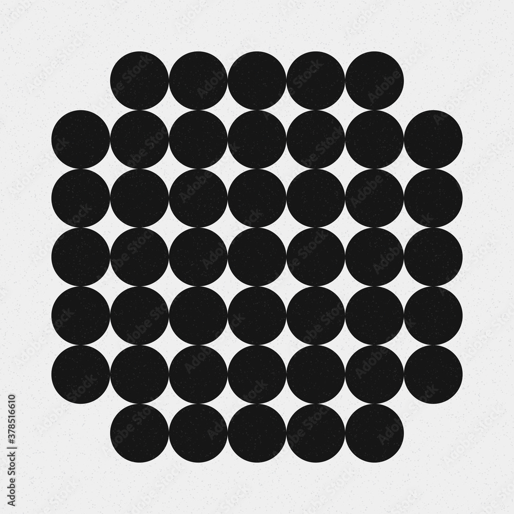 Abstract Cross Pattern Dots Logo generative computational art illustration Abstract Cross Pattern Dots Logo generative computational art illustration
