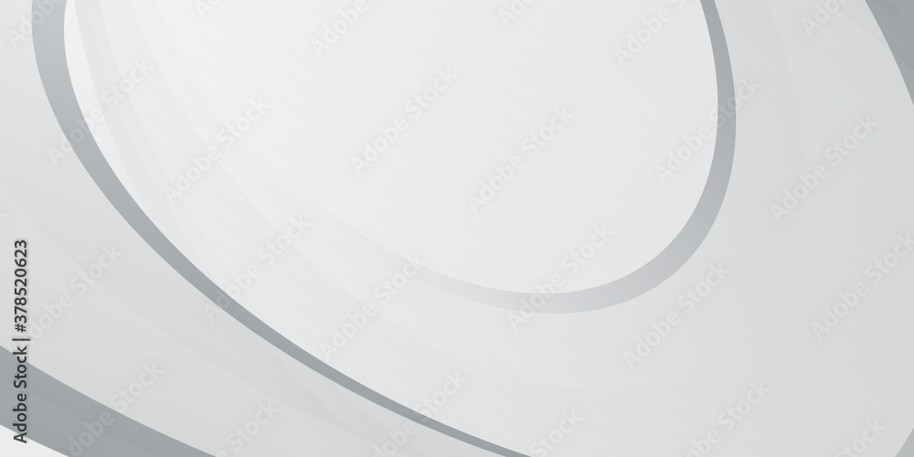 Modern white and grey curve wave background. Design decoration concept for web layout, poster, banner Modern white and grey curve wave background. Design decoration concept for web layout, poster, banner
