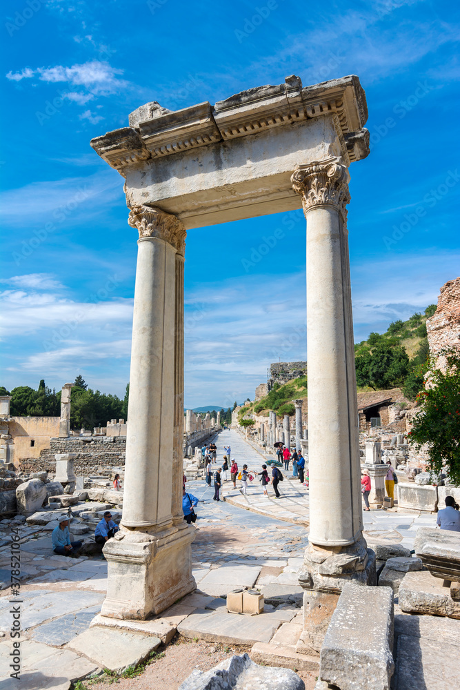 Fototapeta premium The Ephesus Ancient City in Turkey.