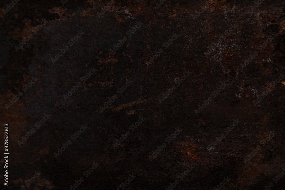 Old wooden table top with smoke on a dark background.. Old wooden table top with smoke on a dark background..