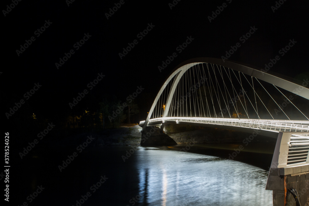 Fototapeta premium bridge over river