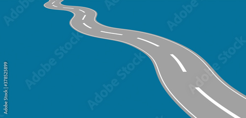 sfondo, strada, curve, viaggio	

