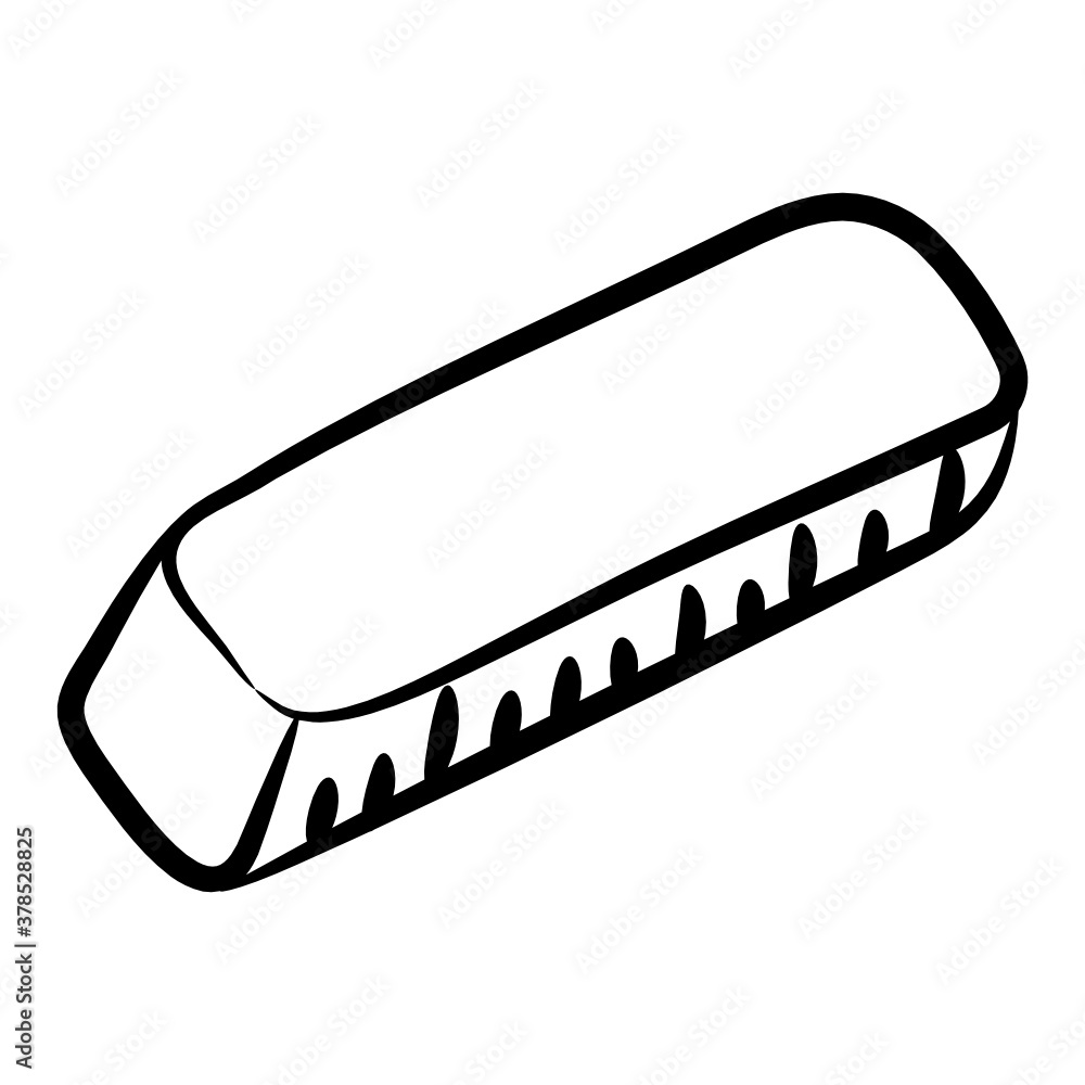 An icon design of eraser, vector in trendy editable style
An icon design of eraser, vector in trendy editable style