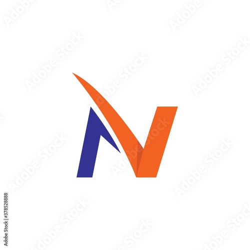Free Download N initial Letter - GFXLoad