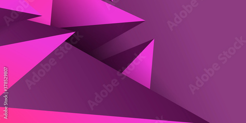 Modern pink purple abstract background with lines and square shape gradation color. Suit for presentation design and much more. 