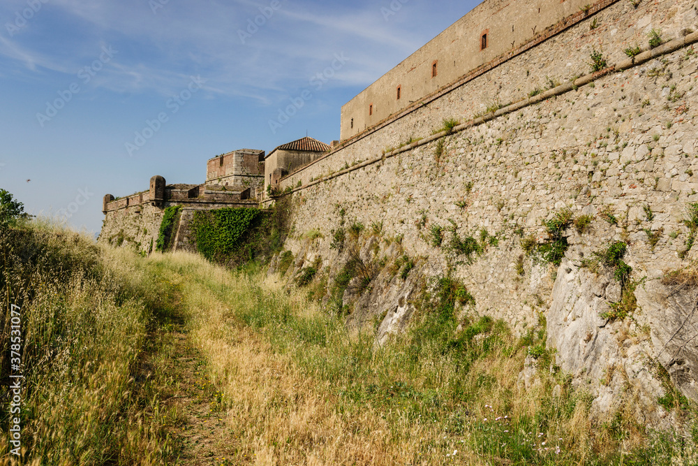 fort Bellagarde, siglo XVII,Le Perthus, pirineos orientales,Francia, europa