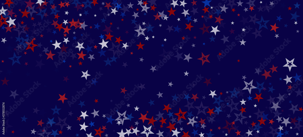 National American Stars Vector Background. USA Independence 4th of July President's Labor 11th of November Memorial Veteran's Day National American Stars Vector Background. USA Independence 4th of July President's Labor 11th of November Memorial Veteran's Day