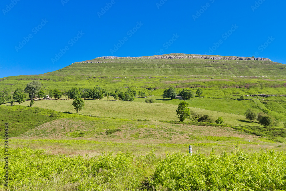Fototapeta premium Merindades area in the north of Burgos province, Spain