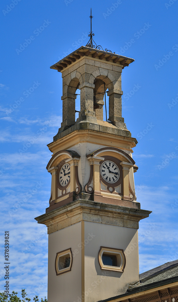 The clocktower (built 1867) of the historic post office in Beechworth, Victoria, Australia.
The clocktower (built 1867) of the historic post office in Beechworth, Victoria, Australia.