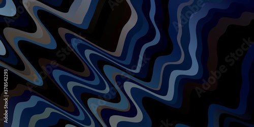 Light Blue, Red vector pattern with lines.