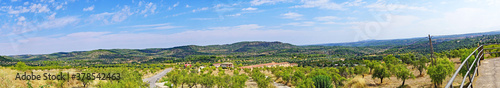 Paisaje de la provincia de Teruel, Aragón, España, Europa 