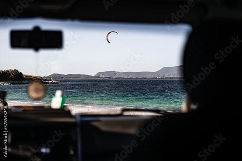 Foilen in Norwegen Kitesurfen photo