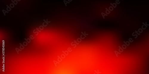 Dark red vector blur template.