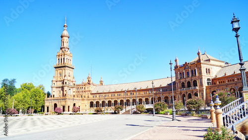 Vista de Sevilla, Andalucía, España, Europa 