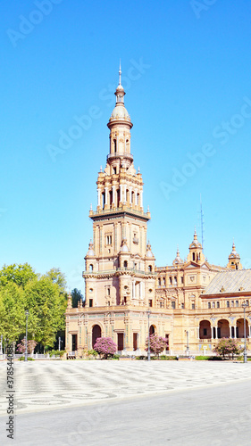 Vista de Sevilla, Andalucía, España, Europa 