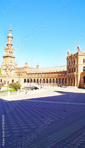 Vista de Sevilla, Andalucía, España, Europa 