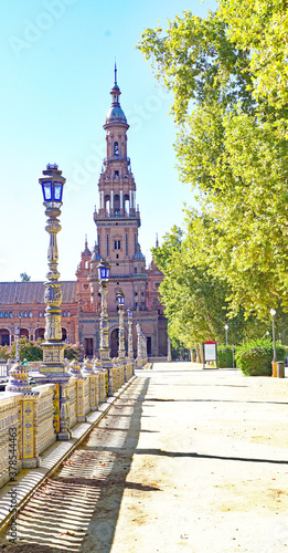 Vista de Sevilla, Andalucía, España, Europa 
