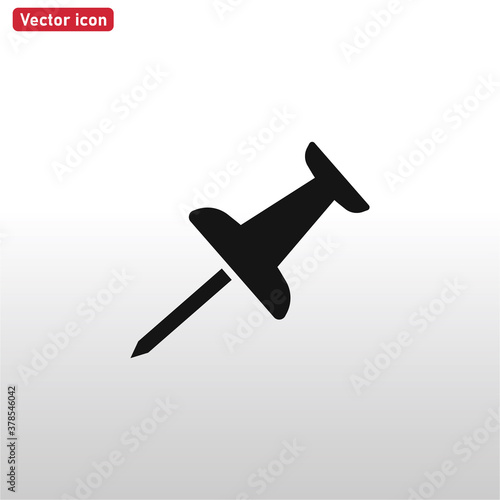 Push Pin icon vector eps 10
