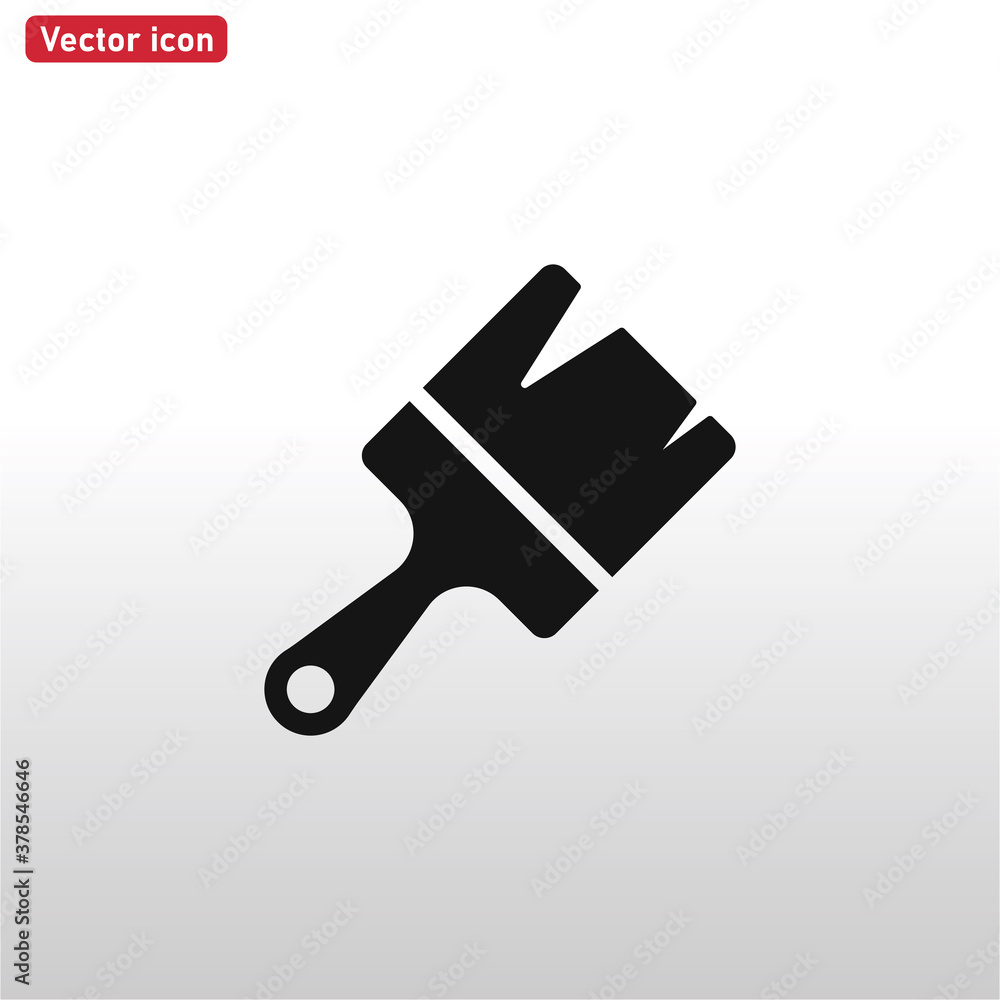 Paint Brush icon vector . Paint sign Paint Brush icon vector . Paint sign