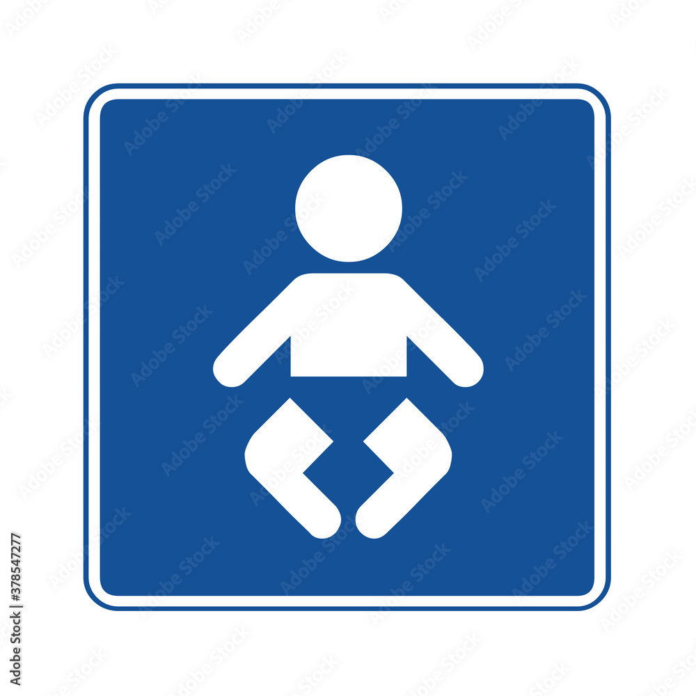 Nursery symbol pictogram Nursery symbol pictogram
