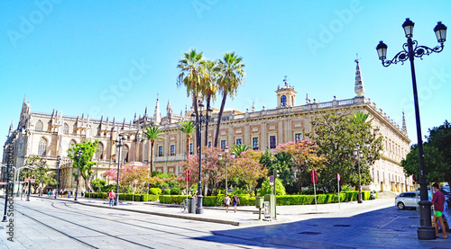 Panorámica de Sevilla, Andalucía, España