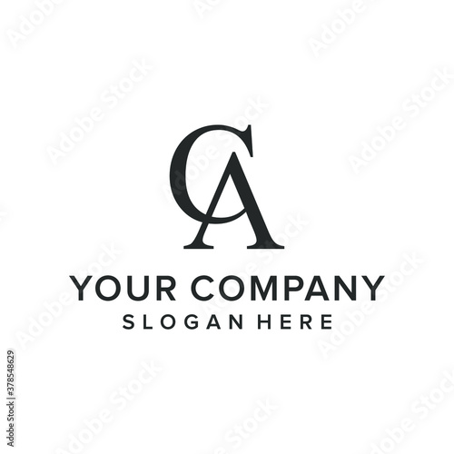Luxury CA logo design