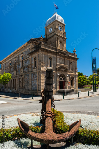 Albany Town Hall and Ships Anchor, Western Australia