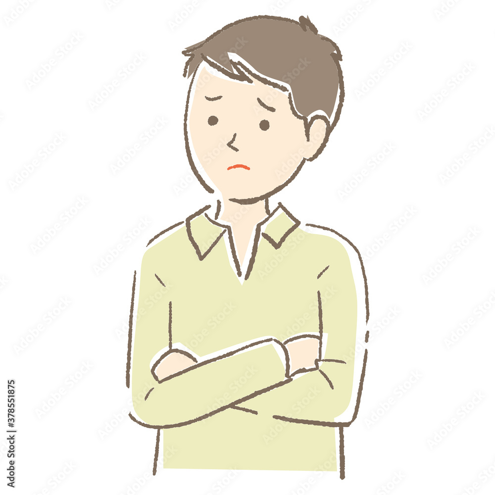 Young man pose vector illustration Young man pose vector illustration