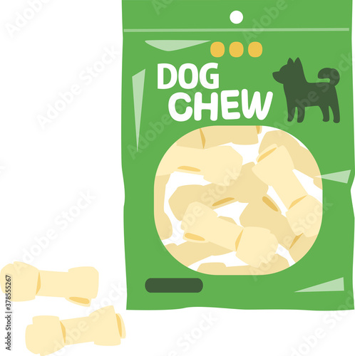 犬用のガム、おやつ