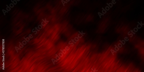 Dark Red vector pattern with lines. Illustration in abstract style with gradient curved. Pattern for booklets, leaflets.