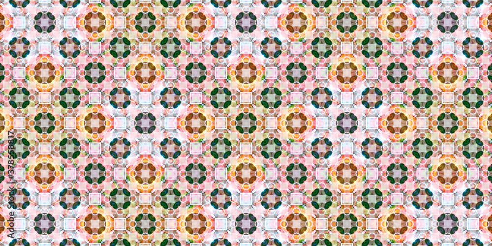 Kaleidoscope background pattern visible inside the eyelids when eyes closed Kaleidoscope background pattern visible inside the eyelids when eyes closed
