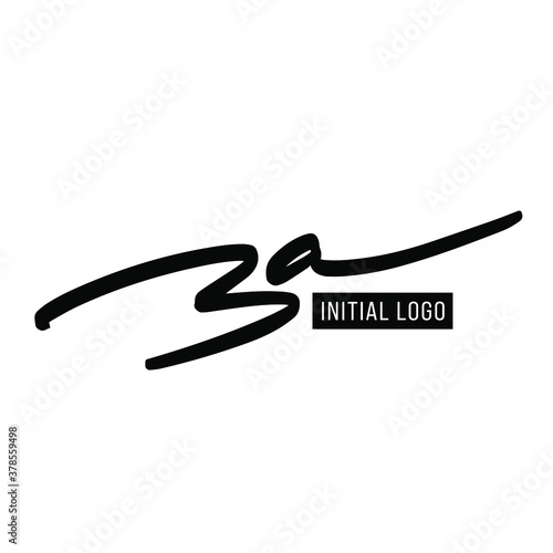 Initial BA Letter Logo With Creative Modern Business Typography Vector Template. Creative Letter BA Logo Vector.