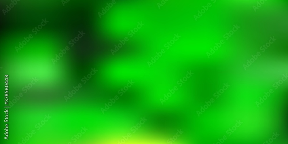 Light green, yellow vector blurred layout. Light green, yellow vector blurred layout.
