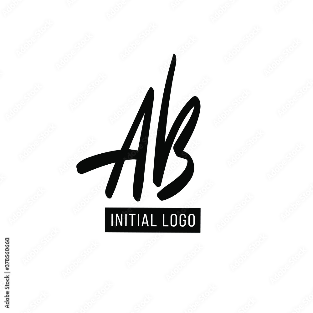 AB Letter logo Design Template Vector. Modern letters A B, A&B Alphabet icon. AB Letter logo Design Template Vector. Modern letters A B, A&B Alphabet icon.