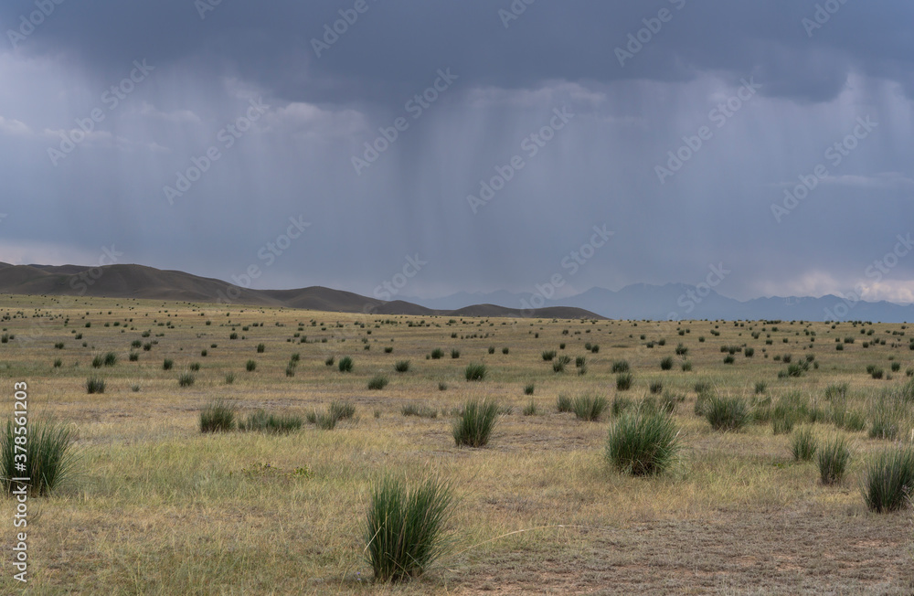 Rain in Temirlik Kazakhstan