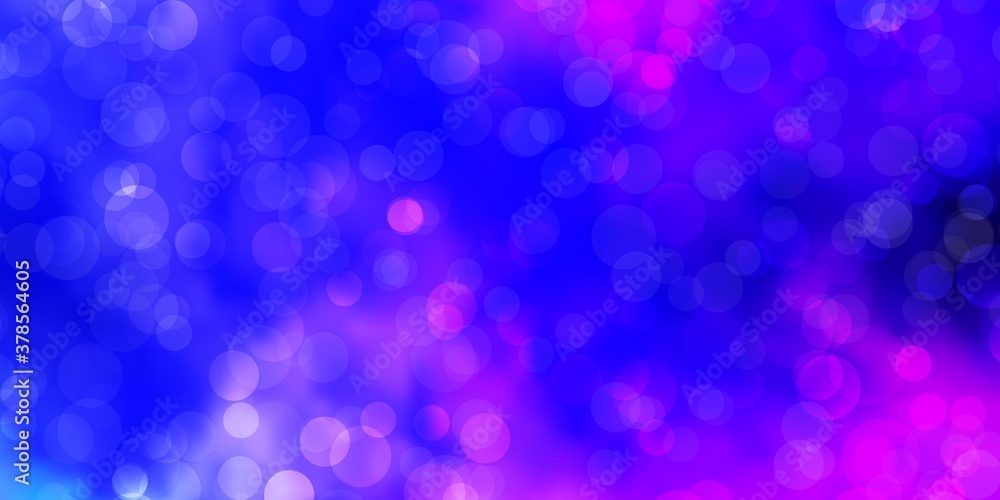 Light Pink, Blue vector template with circles. Glitter abstract illustration with colorful drops. Design for posters, banners. Light Pink, Blue vector template with circles. Glitter abstract illustration with colorful drops. Design for posters, banners.