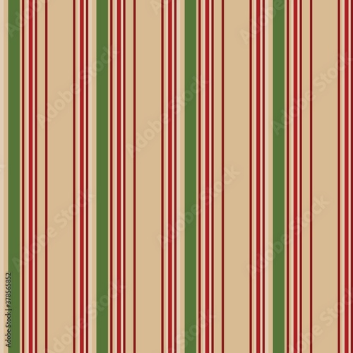 fabric  Chrismas Color style seamless stripes pattern. Abstract vector background.
