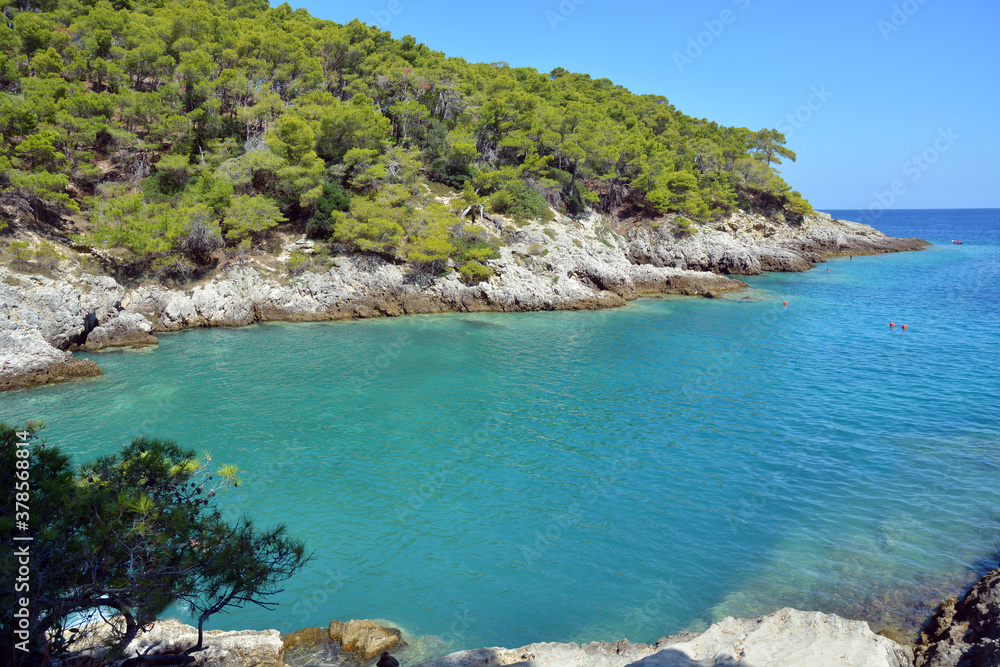 Tremiti, Puglia, Italy - View of the Tremiti Islands, small islands in the Adriatic Sea, part of the Gargano park